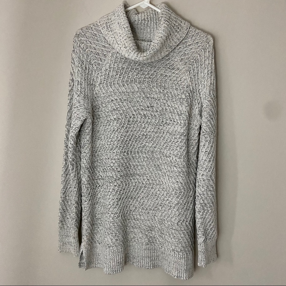 Roots Grey Sweater/Tunic Sz Med